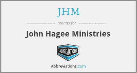 Jhm ministries - Our purpose at Hagee Ministries is to bring the lost to Jesus Christ while encouraging those who are already believers. About Who We Are. Become a Christian. Watch ... support@jhm.org. P.O. Box 1400. San Antonio, Texas. 78295. We use cookies. We use cookies to collect information about you.